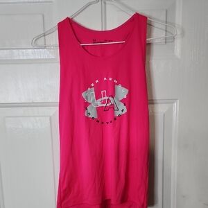 Under Armour Hot Pink Athletic Tank